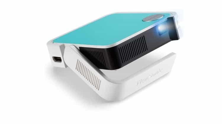 5. ViewSonic M1 Mini  Pocket Size - Ultra-Portable Outdoor Projector